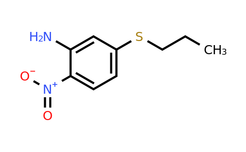 57780-75-3 | 2-Nitro-5-(propiltio)anilina