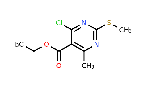 583878-42-6 | Ethyl 4-Chloro-6-methyl-2-(methylthio)pyrimidine-5-carboxylate