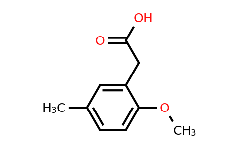 58506-24-4 | 2-Methoxy-5-methylphenylacetic acid
