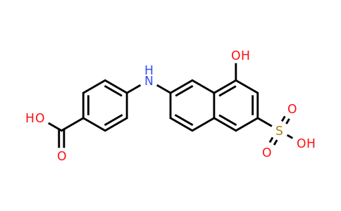 5855-84-5 | 4-((8-Hydroxy-6-sulfonaphthalen-2-yl)amino)benzoic acid