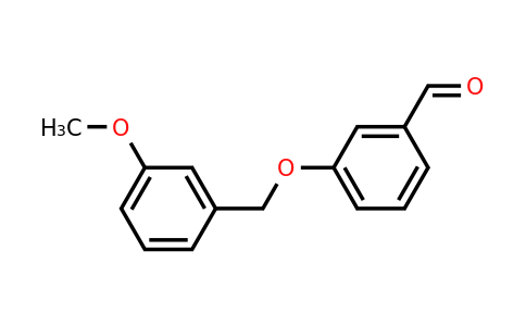 588685-98-7 | 3-[(3-methoxyphenyl)methoxy]benzaldehyde