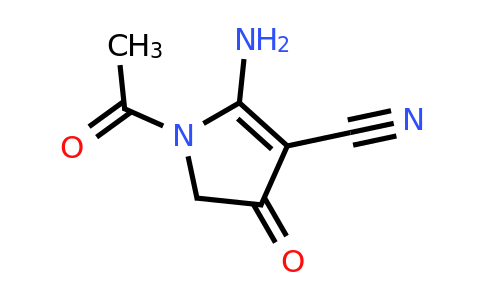 590374-61-1 | 1-Acetyl-2-amino-4,5-dihydro-4-oxo-1H-pyrrole-3-carbonitrile