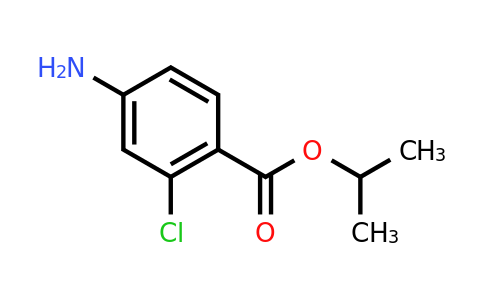 59265-81-5 | isopropyl 4-amino-2-chloro-benzoate