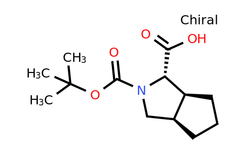 597569-42-1 | (1S, 3aR, 6aS)-Hexahydro-cyclopenta[c]pyrrole-1,2-dicarboxylic acid 2-tert-butyl ester
