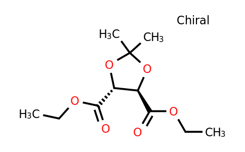 59779-75-8 | (4R,5R)-Diethyl 2,2-dimethyl-1,3-dioxolane-4,5-dicarboxylate