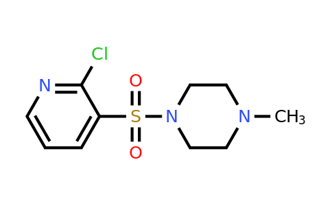 60597-73-1 | 1-[(2-Chloropyridin-3-yl)sulfonyl]-4-methylpiperazine