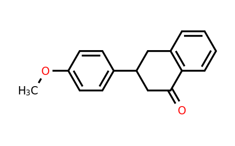 61696-79-5 | 3-(4-Methoxyphenyl)-3,4-dihydronaphthalen-1(2H)-one