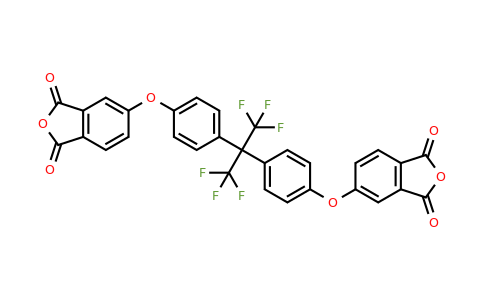 61778-79-8 | 5,5'-(((Perfluoropropane-2,2-diyl)bis(4,1-phenylene))bis(oxy))bis(isobenzofuran-1,3-dione)