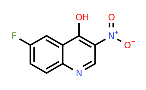 628284-75-3 | 6-Fluoro-3-nitroquinolin-4-ol
