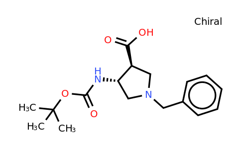 628725-28-0 | Trans-4-BOC-amino-1-benzylpyrrolidine-3-carboxylic acid