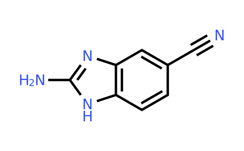 63655-40-3 | 2-Amino-1H-benzimidazole-5-carbonitrile