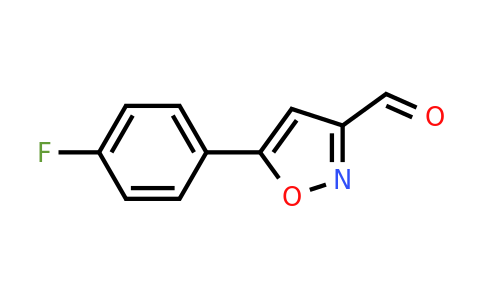 640292-06-4 | 5-(4-Fluorophenyl)-1,2-oxazole-3-carbaldehyde