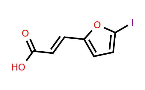 64186-22-7 | 3-(5-Iodofuran-2-yl)acrylic acid