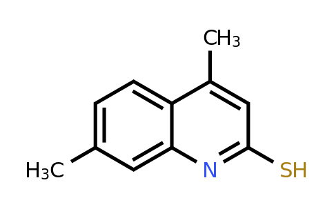 64215-48-1 | 4,7-Dimethylquinoline-2-thiol