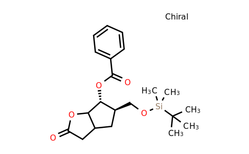 64982-34-9 | [(5R,6R)-5-[[tert-butyl(dimethyl)silyl]oxymethyl]-2-oxo-3,3a,4,5,6,6a-hexahydrocyclopenta[b]furan-6-yl] benzoate