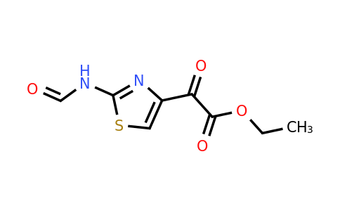 64987-03-7 | ETHYL 2-(2-FORMYLAMINO-1,3-THIAZOL-4-YL)-2-OXOACETATE