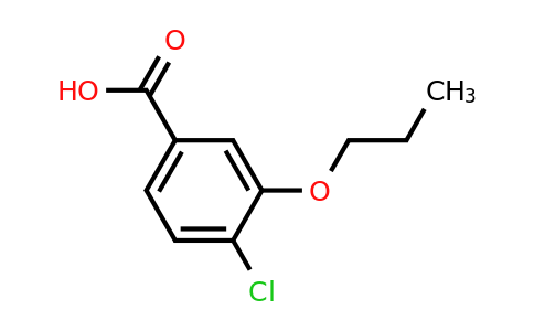 65136-52-9 | 4-Chloro-3-propoxybenzoic acid