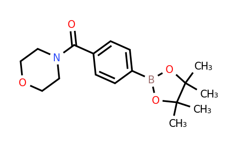 656239-38-2 | Morpholino(4-(4,4,5,5-tetramethyl-1,3,2-dioxaborolan-2-yl)phenyl)methanone