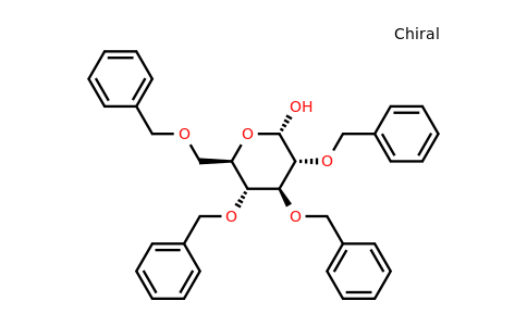 6564-72-3 | (2S,3R,4S,5R,6R)-3,4,5-Tris(benzyloxy)-6-((benzyloxy)methyl)tetrahydro-2H-pyran-2-ol
