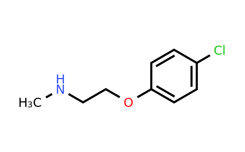 65686-13-7 | 2-(4-Chlorophenoxy)-N-methylethanamine