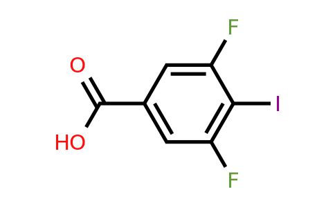 658-06-0 | 3,5-Difluoro-4-iodobenzoic acid