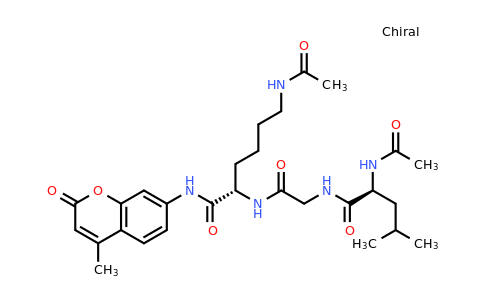660847-06-3 | (S)-6-Acetamido-2-(2-((S)-2-acetamido-4-methylpentanamido)acetamido)-N-(4-methyl-2-oxo-2H-chromen-7-yl)hexanamide