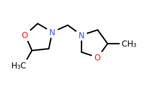 66204-44-2 | 5-methyl-3-[(5-methyl-1,3-oxazolidin-3-yl)methyl]-1,3-oxazolidine
