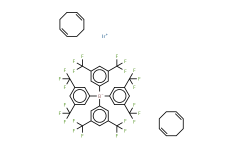 666826-16-0 | Tetrakis(3,5-bis(trifluorometil)fenil)borato de bis(ciclooctadieno)iridio(I)