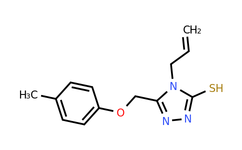 669709-47-1 | 4-Allyl-5-[(4-methylphenoxy)methyl]-4H-1,2,4-triazole-3-thiol