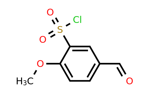 672310-18-8 | 5-Formyl-2-methoxybenzenesulfonyl chloride