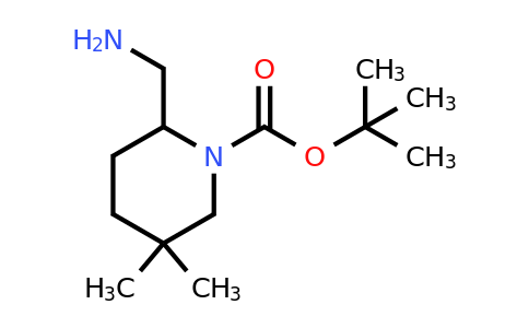 676355-86-5 | tert-Butyl 2-(aminomethyl)-5,5-dimethylpiperidine-1-carboxylate