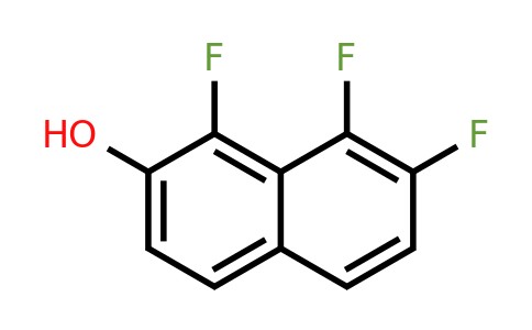 676545-61-2 | 1,7,8-Trifluoronaphthalen-2-ol