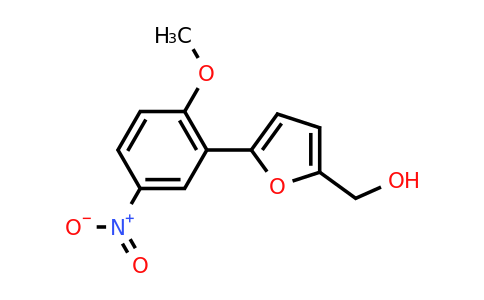678157-47-6 | (5-(2-Methoxy-5-nitrophenyl)furan-2-yl)methanol