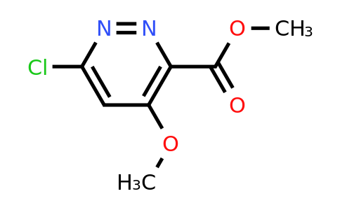 679405-85-7 | Methyl 6-chloro-4-methoxypyridazine-3-carboxylate