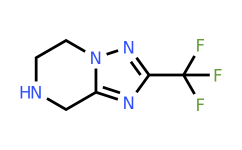 681249-57-0 | 2-(Trifluoromethyl)-5,6,7,8-tetrahydro[1,2,4]triazolo[1,5-a]pyrazine