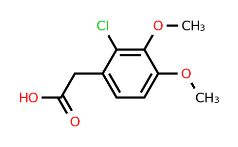 6834-51-1 | 2-(2-Chloro-3,4-dimethoxyphenyl)acetic acid