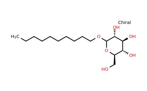 68515-73-1 | (3R,4S,5S,6R)-2-(Decyloxy)-6-(hydroxymethyl)tetrahydro-2H-Pyran-3,4,5-triol