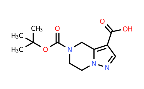 690634-79-8 | 5-(tert-butoxycarbonyl)-4,5,6,7-tetrahydropyrazolo[1,5-a]pyrazine-3-carboxylic acid