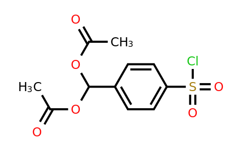 69232-47-9 | (4-(Chlorosulfonyl)phenyl)methylene diacetate