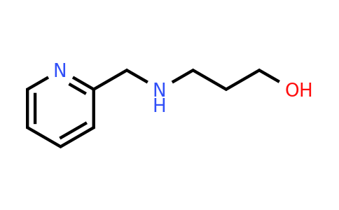 6950-99-8 | 3-((Pyridin-2-ylmethyl)amino)propan-1-ol