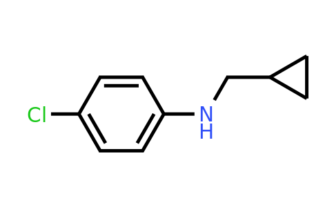 69565-54-4 | 4-Chloro-N-(cyclopropylmethyl)aniline