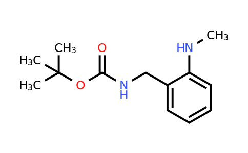 697310-52-4 | tert-Butyl N-{[2-(methylamino)phenyl]methyl}carbamate