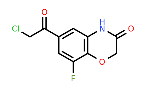 698984-57-5 | 6-(2-cloroacetil)-8-fluoro-2h-benzo[b][1,4]oxazin-3(4h)-ona