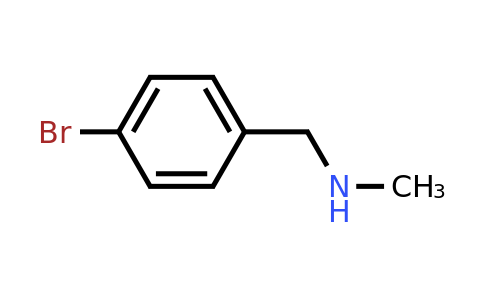 699-03-6 | 1-(4-Bromophenyl)-N-methylmethanamine