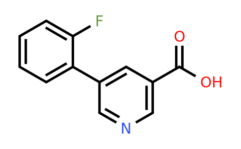 705961-96-2 | 5-(2-Fluorophenyl)nicotinic acid