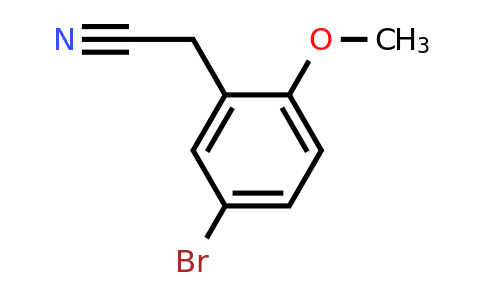 7062-40-0 | 2-(5-Bromo-2-methoxyphenyl)acetonitrile