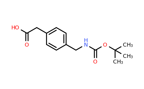 71420-92-3 | 4-Boc-Aminomethylphenylacetic acid