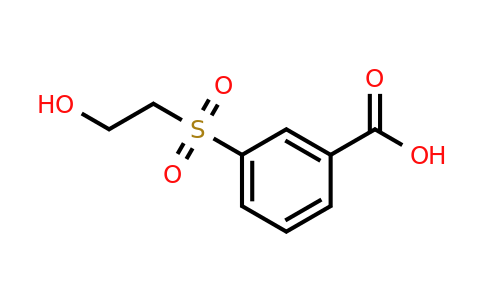 7180-11-2 | 3-((2-Hydroxyethyl)sulfonyl)benzoic acid