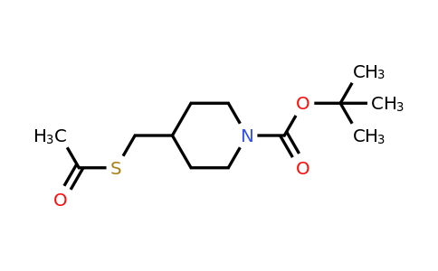 718610-84-5 | tert-butyl 4-((acetylthio)methyl)piperidine-1-carboxylate