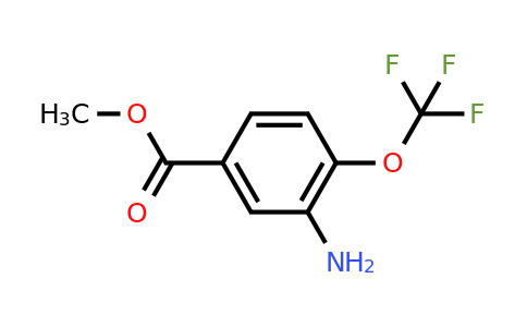 721-09-5 | Methyl 3-amino-4-(trifluoromethoxy)benzoate
